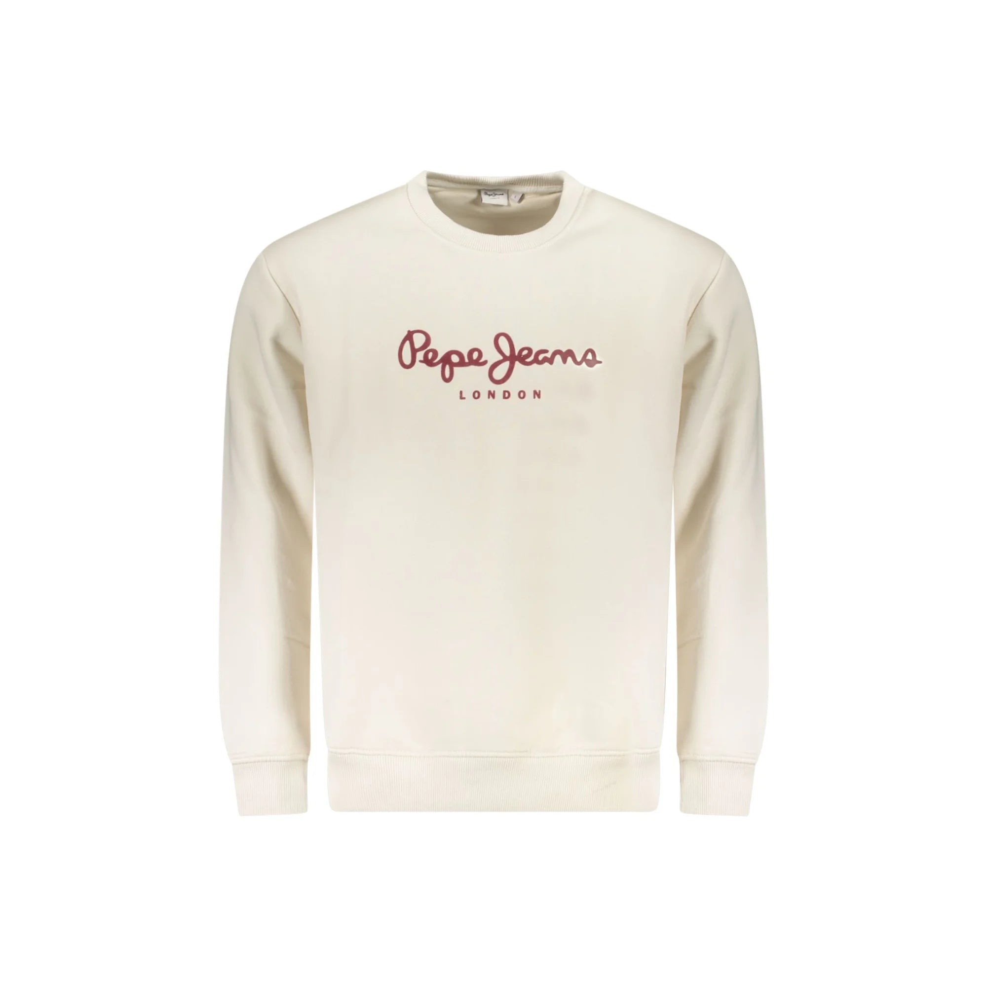 Pepe Jeans Felpa Maniche Lunghe Uomo Bianca Stampa Logo Felpe Bianco - foto prodotto